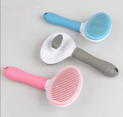 Pet Dog Hair Brush Cat Comb Grooming And Care Cat Brush Stainless Steel Comb For Long Hair Dogs Cleaning Pets Dogs Accessories - Avero