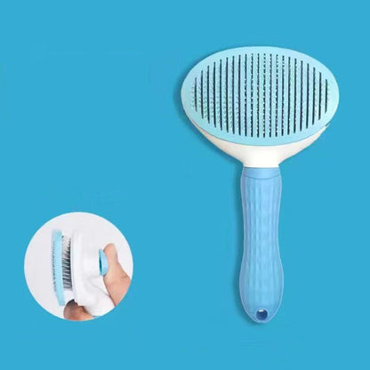Pet Dog Hair Brush Cat Comb Grooming And Care Cat Brush Stainless Steel Comb For Long Hair Dogs Cleaning Pets Dogs Accessories - Avero