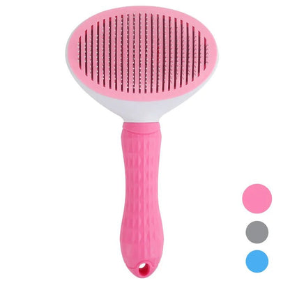 Pet Dog Hair Brush Cat Comb Grooming And Care Cat Brush Stainless Steel Comb For Long Hair Dogs Cleaning Pets Dogs Accessories - Avero