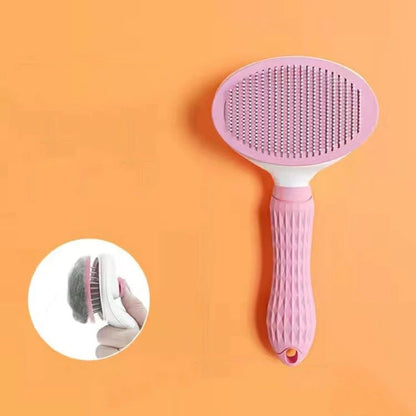 Pet Dog Hair Brush Cat Comb Grooming And Care Cat Brush Stainless Steel Comb For Long Hair Dogs Cleaning Pets Dogs Accessories - Avero