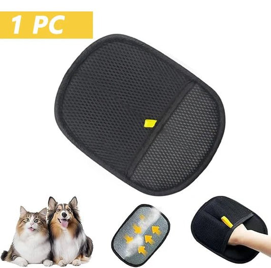 Pet Hair Removal Tool Reusable Static Removal Gloves, Double - Sided Grooming Gloves for Pets, Removes Pet Fur Hair for Carpets - Avero