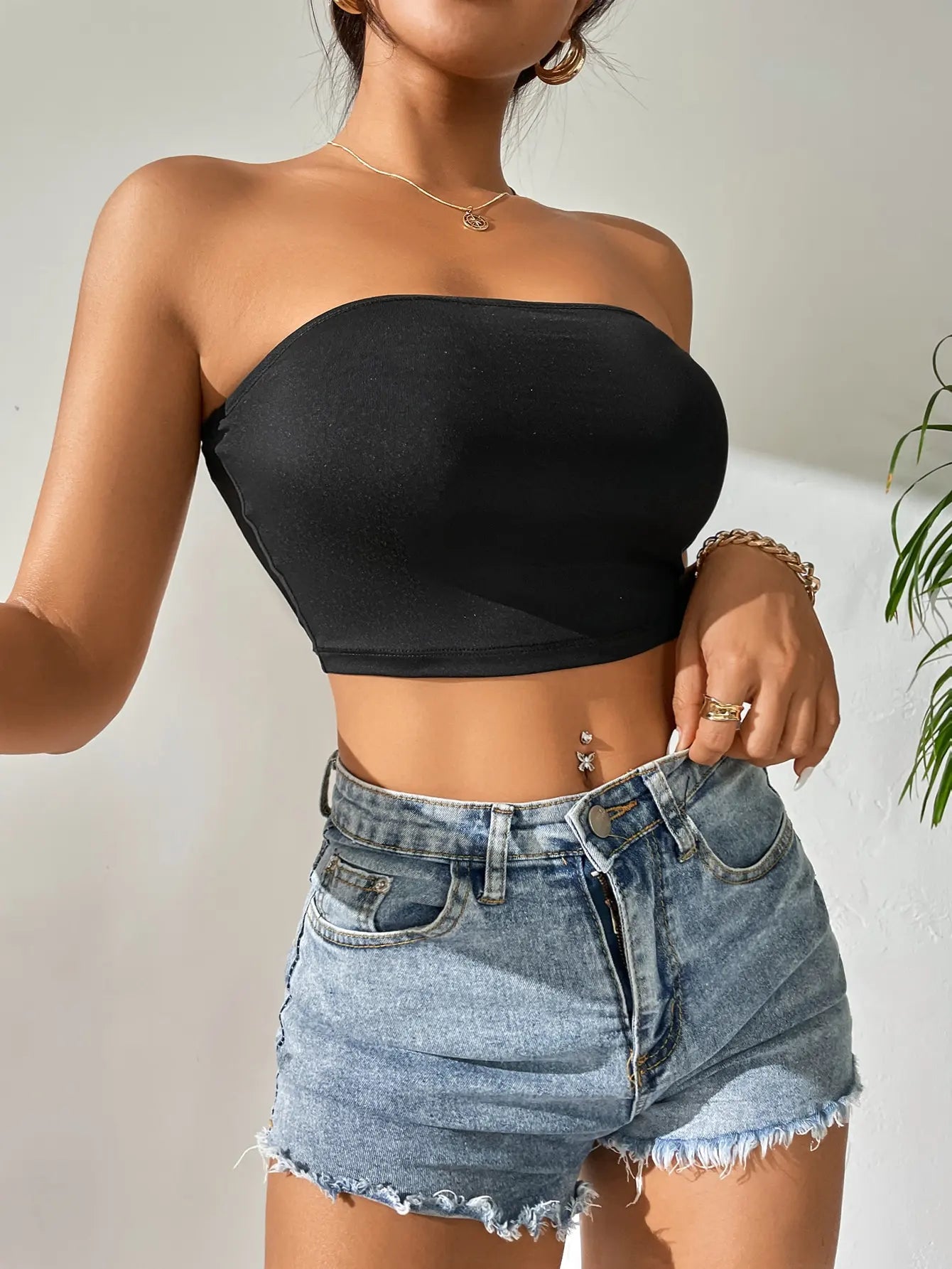 Plus - size seamless ice silk top breast women spring summer thin breathable sexy gathering strapless womens underwear - Avero