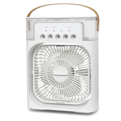 Portable 3 In 1 Fan AIr Conditioner Household Small Air Cooler LED Night Lights Humidifier Air Adjustment Home Fans Dropshipping - Avero