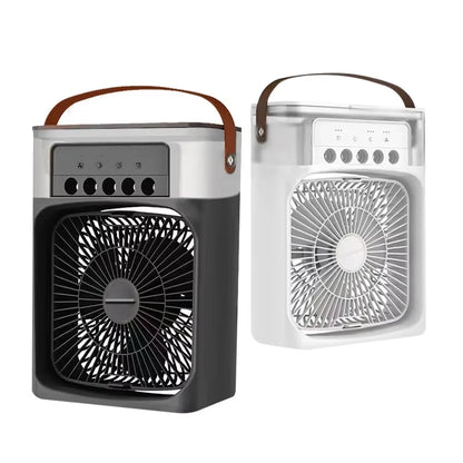 Portable 3 In 1 Fan AIr Conditioner Household Small Air Cooler LED Night Lights Humidifier Air Adjustment Home Fans Dropshipping - Avero