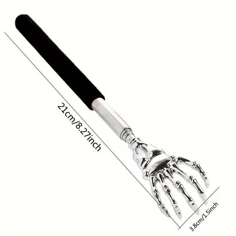 Portable Extendable Back Scratcher Stainless Steel Telescoping Back Scratcher for Both Human and Pets Extendable Back Massager - Avero