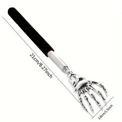 Portable Extendable Back Scratcher Stainless Steel Telescoping Back Scratcher for Both Human and Pets Extendable Back Massager - Avero