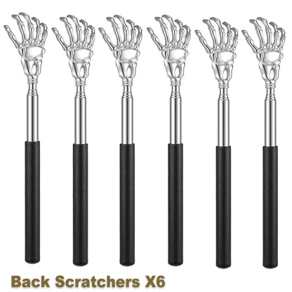 Portable Extendable Back Scratcher Stainless Steel Telescoping Back Scratcher for Both Human and Pets Extendable Back Massager - Avero