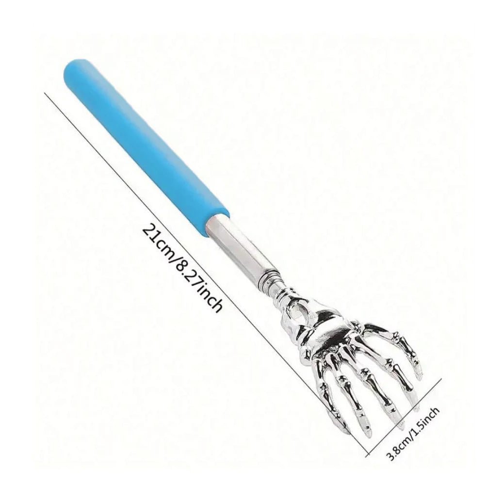 Portable Extendable Back Scratcher Stainless Steel Telescoping Back Scratcher for Both Human and Pets Extendable Back Massager - Avero