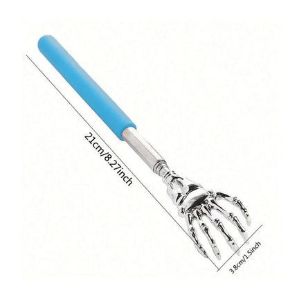 Portable Extendable Back Scratcher Stainless Steel Telescoping Back Scratcher for Both Human and Pets Extendable Back Massager - Avero