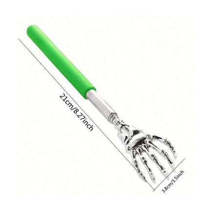 Portable Extendable Back Scratcher Stainless Steel Telescoping Back Scratcher for Both Human and Pets Extendable Back Massager - Avero
