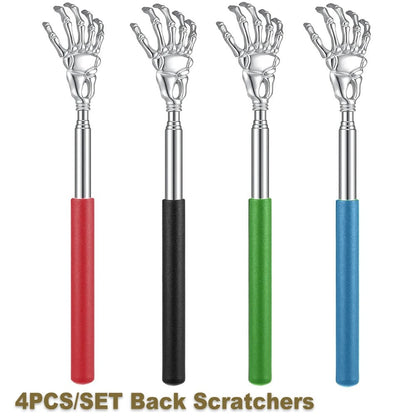 Portable Extendable Back Scratcher Stainless Steel Telescoping Back Scratcher for Both Human and Pets Extendable Back Massager - Avero