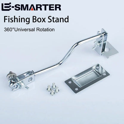 Portable Lantern Stand Outdoor Night Fishing Light Bracket Camping Lamp Tripod/Ground - Mounted/Fishing Box/Chair Gear Accessories - Avero