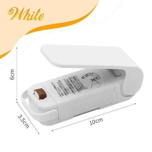Portable Mini Sealer Home Heat Bag Plastic Food Snacks Bag Sealing Machine Food Packaging Kitchen Storage Bag Clips Wholesale - Avero