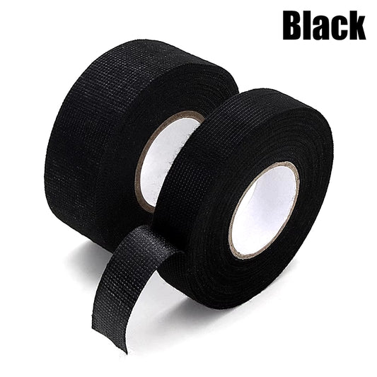 Premium Heat - Resistant Electrical Tape Bundle - Waterproof Fabric Cloth Wrap for Auto Wiring & Cable Organization - Avero