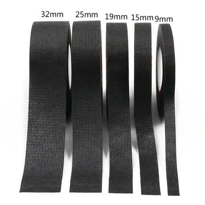 Premium Heat - Resistant Electrical Tape Bundle - Waterproof Fabric Cloth Wrap for Auto Wiring & Cable Organization - Avero