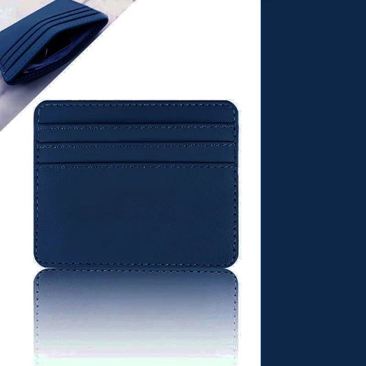 PU Leather ID Card Case - Slim Multi - Slot Holder for Bank/Credit Cards - Avero