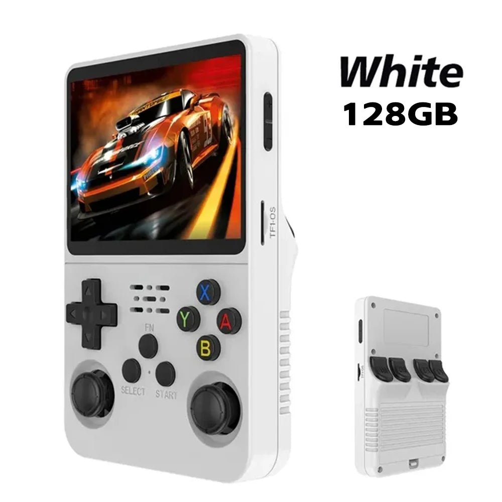 R36S Retro Handheld Video Game Console Linux System 3.5 - inch IPS Screen Mini Portable Handheld Video Player 64GB 15000 Games - Avero