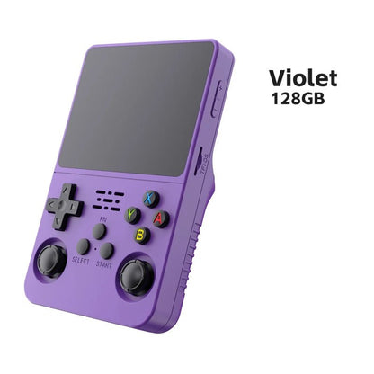 R36S Retro Handheld Video Game Console Linux System 3.5 - inch IPS Screen Mini Portable Handheld Video Player 64GB 15000 Games - Avero