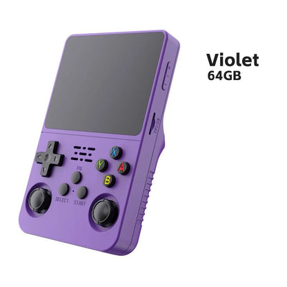 R36S Retro Handheld Video Game Console Linux System 3.5 - inch IPS Screen Mini Portable Handheld Video Player 64GB 15000 Games - Avero