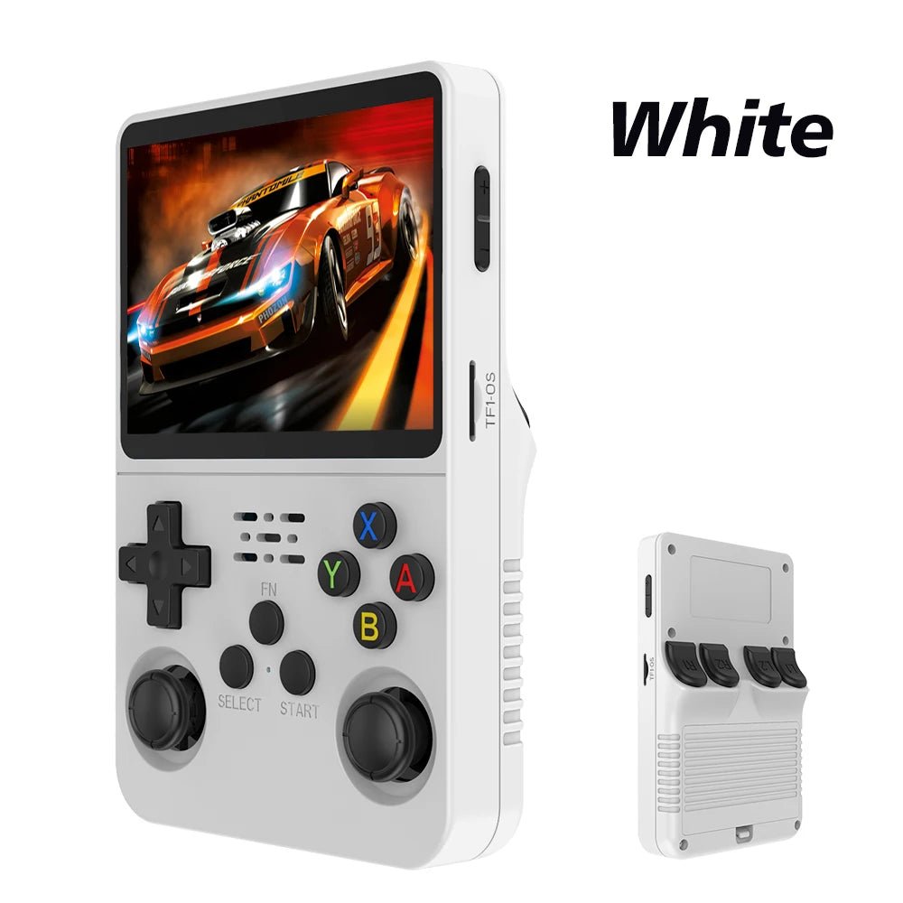 R36S Retro Handheld Video Game Console Linux System 3.5 - inch IPS Screen Mini Portable Handheld Video Player 64GB 15000 Games - Avero