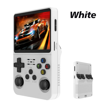R36S Retro Handheld Video Game Console Linux System 3.5 - inch IPS Screen Mini Portable Handheld Video Player 64GB 15000 Games - Avero
