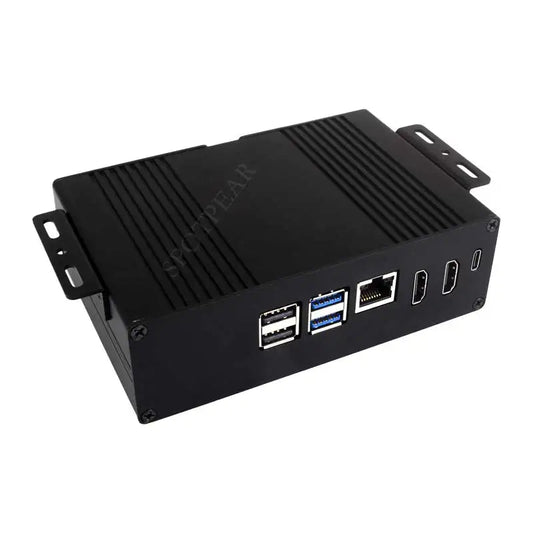 Raspberry Pi 5 Box Case Kit - C PCIe to M.2 NVMe SSD All Ports To Pi's USB Side - Avero