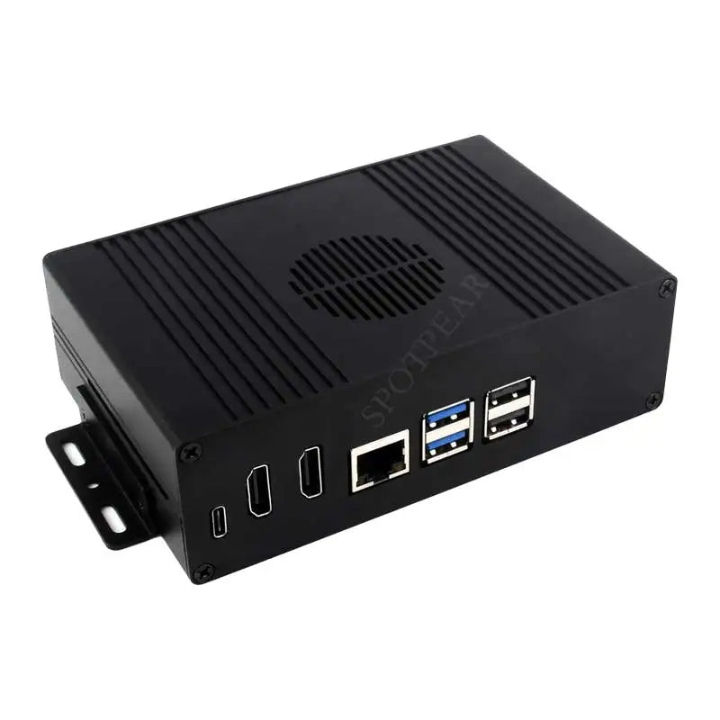 Raspberry Pi 5 Box Case Kit - C PCIe to M.2 NVMe SSD All Ports To Pi's USB Side - Avero