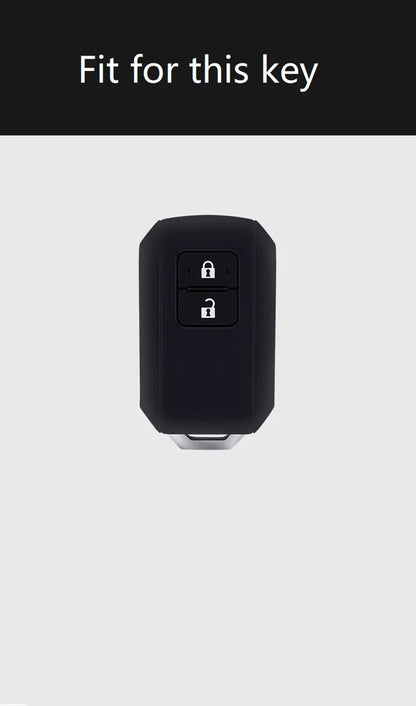 Real Carbon fiber Car Remote key Fob case key Cover for suzuki swift 2017 2019 2020 wagon R monopoly keyless holder protection - Avero