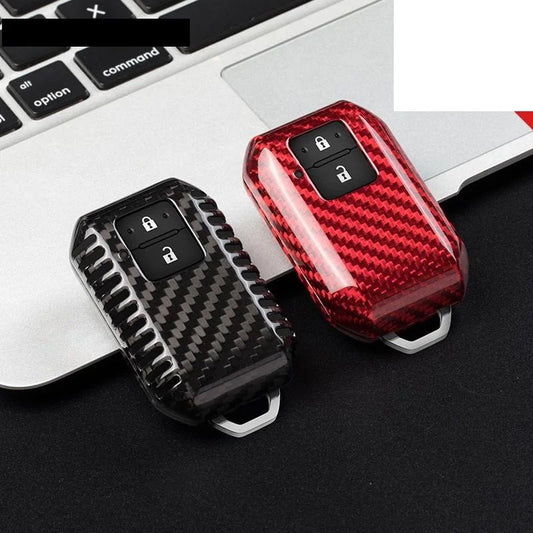 Real Carbon fiber Car Remote key Fob case key Cover for suzuki swift 2017 2019 2020 wagon R monopoly keyless holder protection - Avero