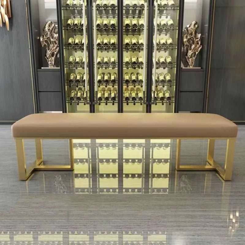 Restaurant Big Size Step Stool Vanity Chair Designer Hotel Luxury Individual Nordic Foot Stool Accent Muebles Terrace Furniture - Avero