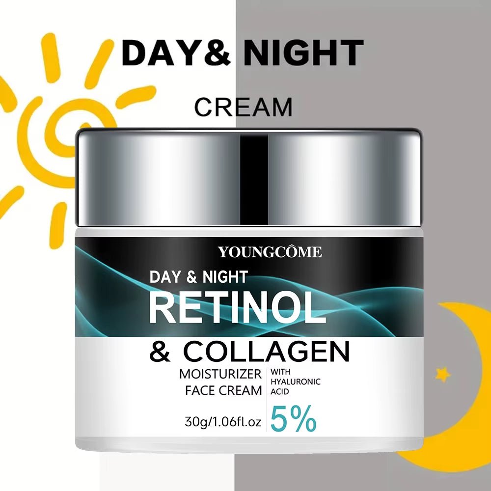 Retinol Collagen Moisturizing Cream Promotes Skin Elasticity and Luster Nourishing Brightening Improve Skin Texture - Avero