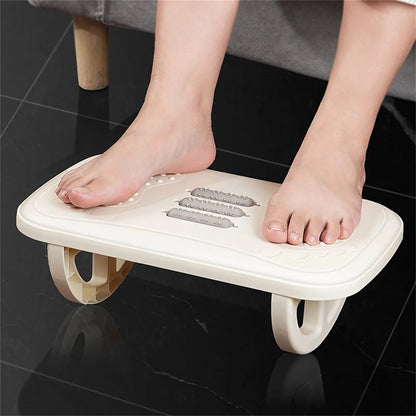Rocking Footrest for under Desk Ergonomic Desk Leg Rest Rocker Balance Board Comfortable Foot Stool for Desk Home Office - Avero