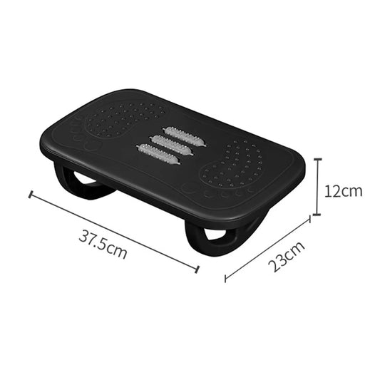 Rocking Footrest for under Desk Ergonomic Desk Leg Rest Rocker Balance Board Comfortable Foot Stool for Desk Home Office - Avero