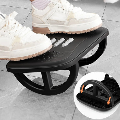 Rocking Footrest for under Desk Ergonomic Desk Leg Rest Rocker Balance Board Comfortable Foot Stool for Desk Home Office - Avero