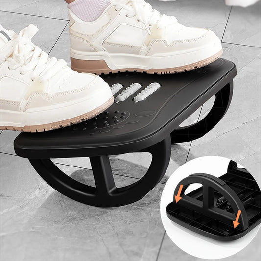 Rocking Footrest for under Desk Ergonomic Desk Leg Rest Rocker Balance Board Comfortable Foot Stool for Desk Home Office - Avero