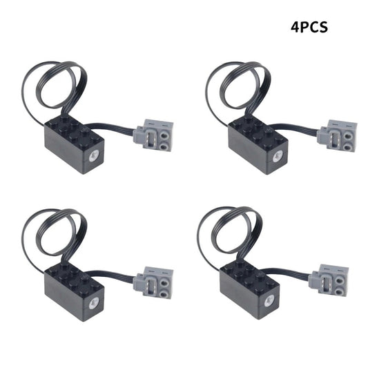 S Drive Motor Power Pack Modified Slow Speed Torque MOC Technical Power Functions Building Block Engine Compatible with Legoeds - Avero