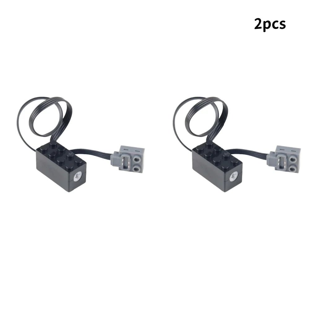 S Drive Motor Power Pack Modified Slow Speed Torque MOC Technical Power Functions Building Block Engine Compatible with Legoeds - Avero