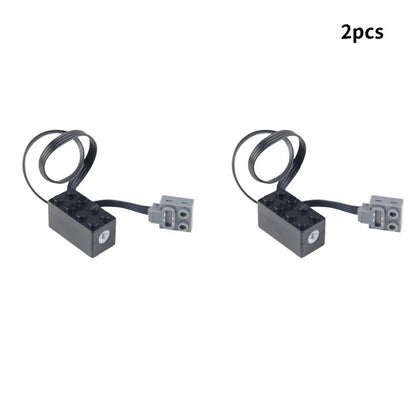 S Drive Motor Power Pack Modified Slow Speed Torque MOC Technical Power Functions Building Block Engine Compatible with Legoeds - Avero