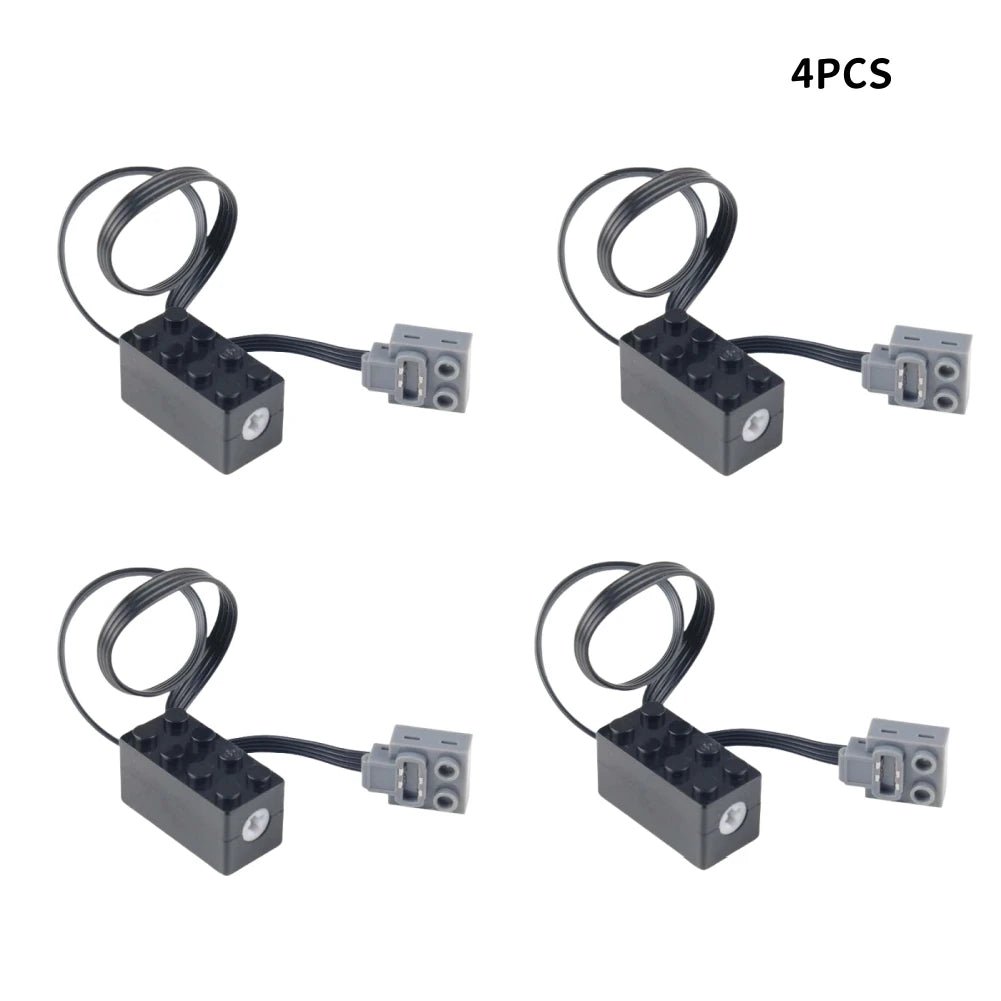 S Drive Motor Power Pack Modified Slow Speed Torque MOC Technical Power Functions Building Block Engine Compatible with Legoeds - Avero
