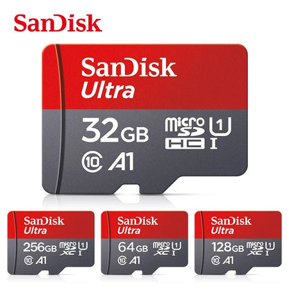 Sandisk Ultra Micro tf SD card 128GB 32GB 64GB 256GB Mini SD Card SD/TF Flash Card Memory Card 32 64 128 gb miniSD for Phone - Avero