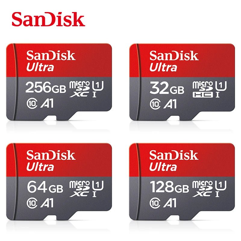 Sandisk Ultra Micro tf SD card 128GB 32GB 64GB 256GB Mini SD Card SD/TF Flash Card Memory Card 32 64 128 gb miniSD for Phone - Avero