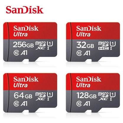 Sandisk Ultra Micro tf SD card 128GB 32GB 64GB 256GB Mini SD Card SD/TF Flash Card Memory Card 32 64 128 gb miniSD for Phone - Avero