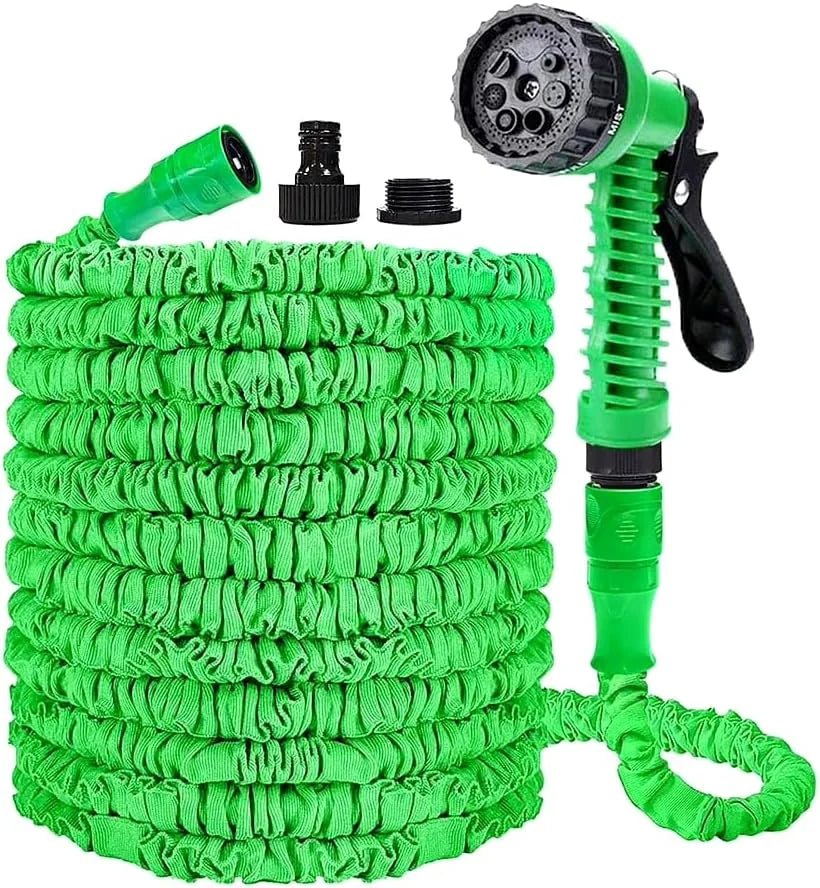 Scalable flexible garden spray gun plastic tube, multi - purpose spray gun hose, suitable for watering lawns, home use, pet bathin - Avero