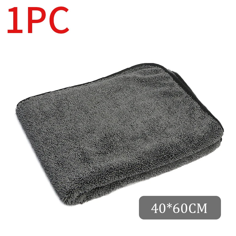 SEAMETAL 600GSM Premium Towels Car Care Wash Towel Ultra - Absorbent Drying Cloth Microfiber Car Cleaning Towel for Detailing Care - Avero