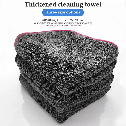 SEAMETAL 600GSM Premium Towels Car Care Wash Towel Ultra - Absorbent Drying Cloth Microfiber Car Cleaning Towel for Detailing Care - Avero