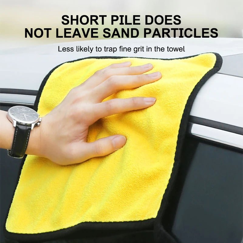 SEAMETAL High - end Microfiber Towel Car Wash Towel Detailing Cleaning Cloth Car Wash Drying Towel Car Absorbent Cleaning Products - Avero