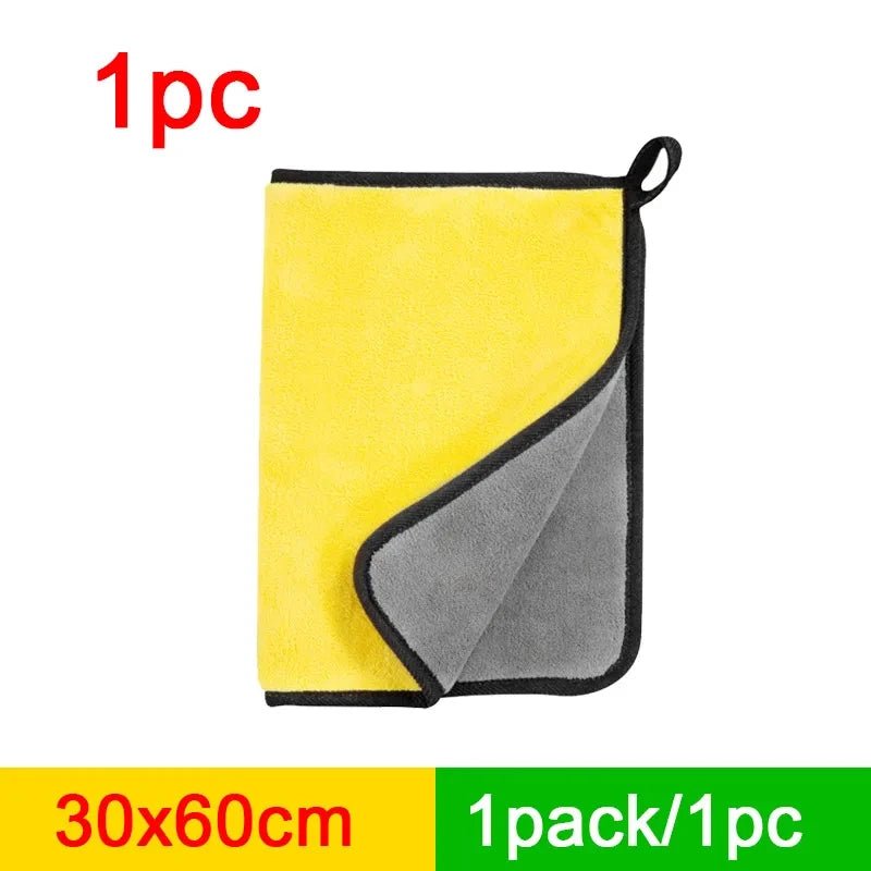 SEAMETAL High - end Microfiber Towel Car Wash Towel Detailing Cleaning Cloth Car Wash Drying Towel Car Absorbent Cleaning Products - Avero