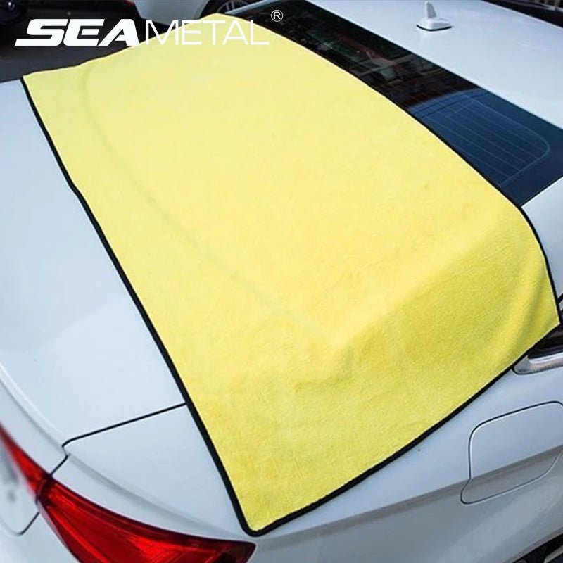 SEAMETAL High - end Microfiber Towel Car Wash Towel Detailing Cleaning Cloth Car Wash Drying Towel Car Absorbent Cleaning Products - Avero