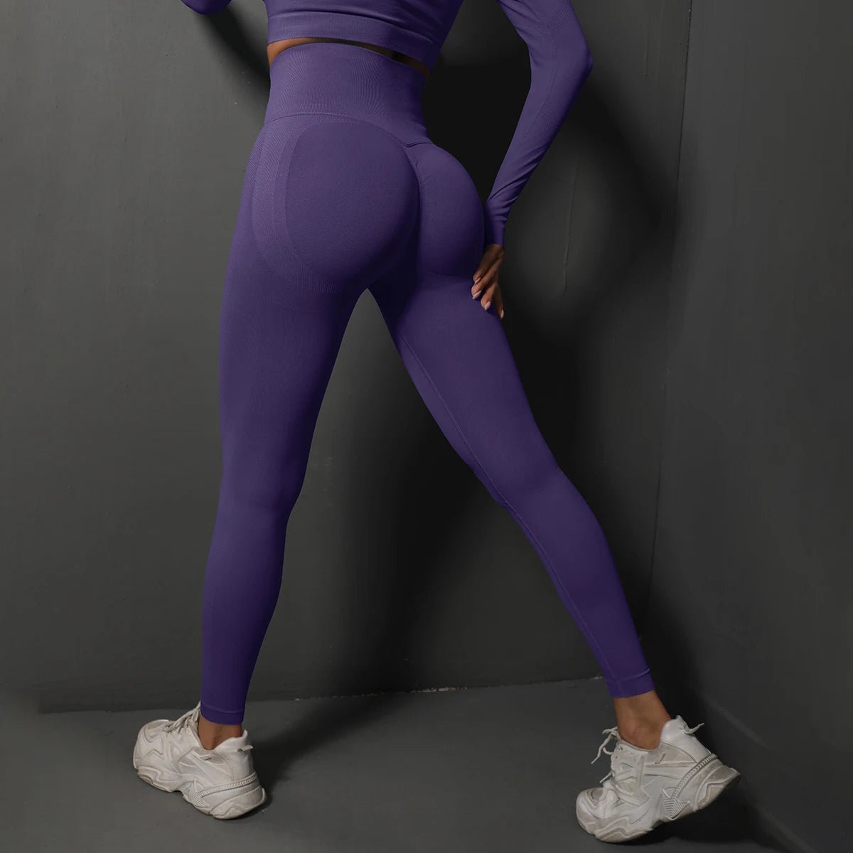 Seamless Gym Leggings Women Yoga Pants Sexy High Waist Booty Lifting Leggings Pants Women Sports Clothing Fitness Wear - Avero