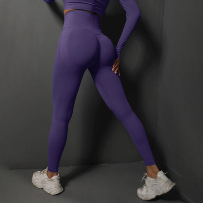 Seamless Gym Leggings Women Yoga Pants Sexy High Waist Booty Lifting Leggings Pants Women Sports Clothing Fitness Wear - Avero